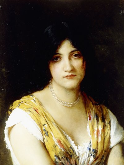Eine mediterrane Schönheit von Eugen von Blaas
