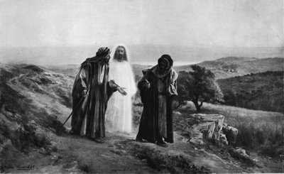 Jünger in Emmaus, um 1905, 1912 von Eugene Alexis Girardet