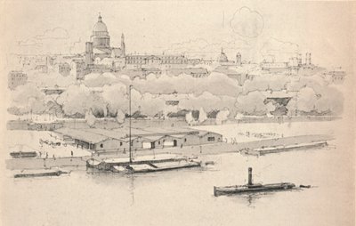 Der Quai St. Bernard, 1915 von Eugene Bejot