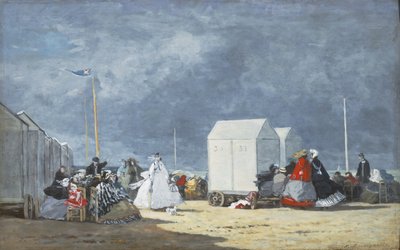 Nahender Sturm, 1864 von Eugene Louis Boudin