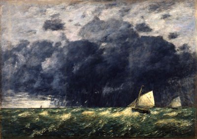 Ein Korn, 1886 von Eugene Louis Boudin