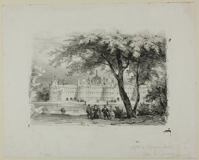 Schloss Chambord von Eugene Louis Lami
