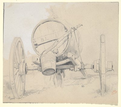 Wasserwagen von Eugene le Poittevin