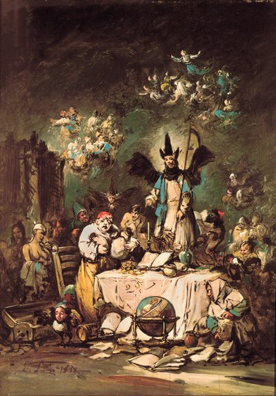Allegorische Laune von Eugenio Luca y Velasquez