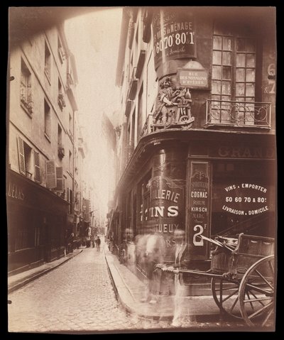 Rue des Nonnains von Eugène Atget