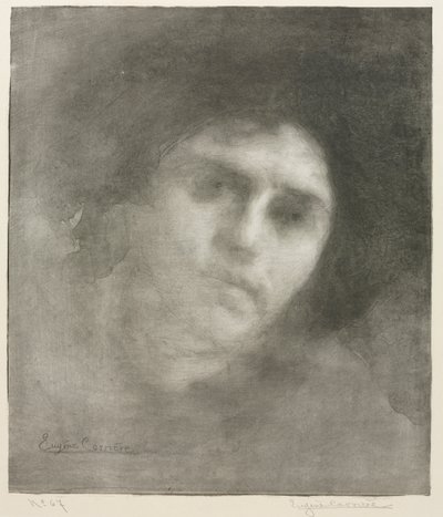 Madame Eugène Carrière große Platte, 1893 von Eugène Carrière