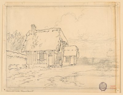 Das Haus eines Bauern von Eugène Edouard Soulès
