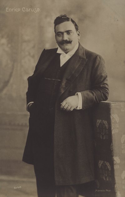 Enrico Caruso, italienischer Operntenor von European Photographer