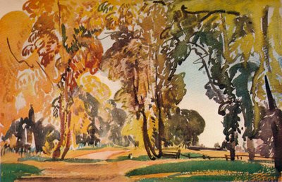 Betchworth Lane, Oktober, 1917 von Evelyn Cheston