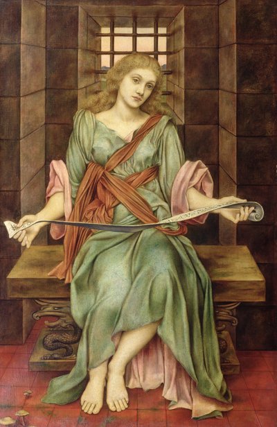 Das Gefängnis der Seele, 1888 von Evelyn De Morgan