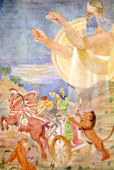 Tiglath-Pileser I von Ninib geleitet von Evelyn Paul