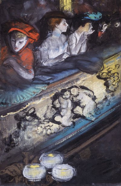 In der Loge von Everett Shinn