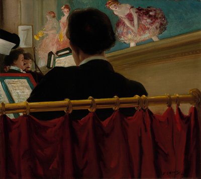 Das Orchestergraben, Old Proctor von Everett Shinn