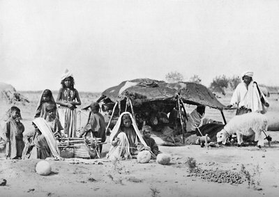 Ein Sommerlager in Belutschistan, 1902 von F. Bremner