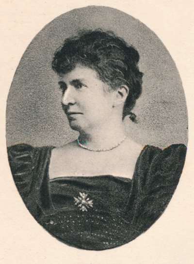 Lady Halle, ca. 1880, 1895 von F. Jenkins Heliog