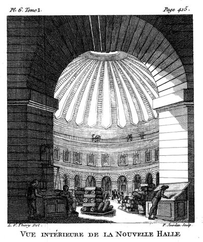 Les Halles, Paris von F. Jourdan