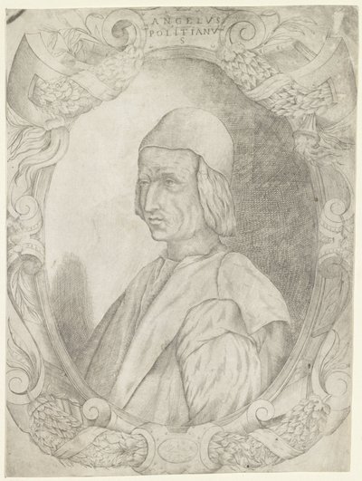 Porträt von Agnolo Poliziano von Fabio Licinio