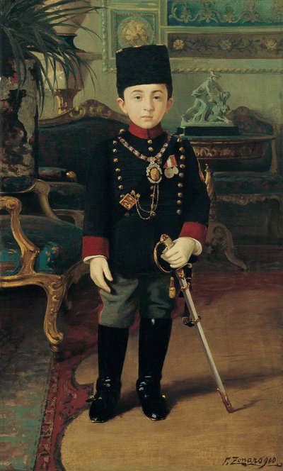 Prinz Abdurrahim Hayri Efendi von Fausto Zonaro