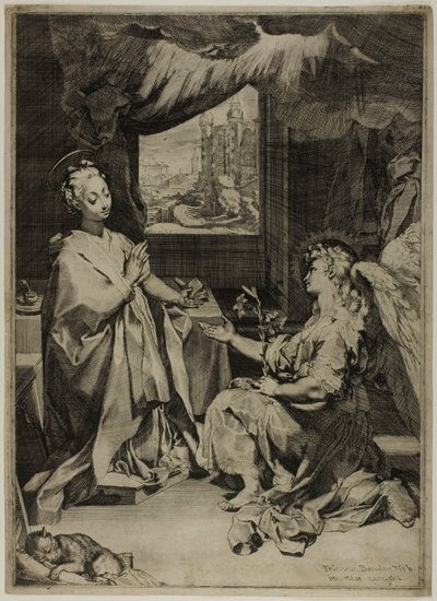 Die Verkündigung von Federico Barocci