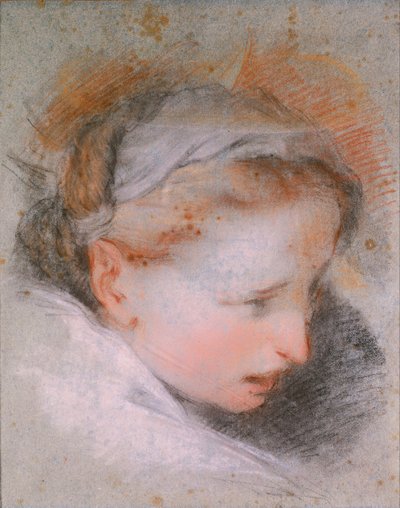 Kopf einer Frau von Federigo Barocci