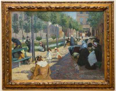 Antwerpener Platz in Paris von Federigo Zandomeneghi