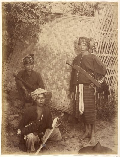 Gruppe von Kachins von Felice Beato