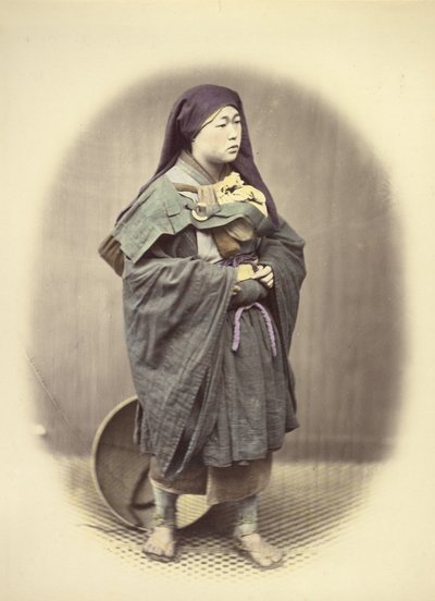Bettelnde Nonne von Felice Beato