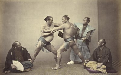 Vertreter von Nio, der japanische Herkules von Felice Beato