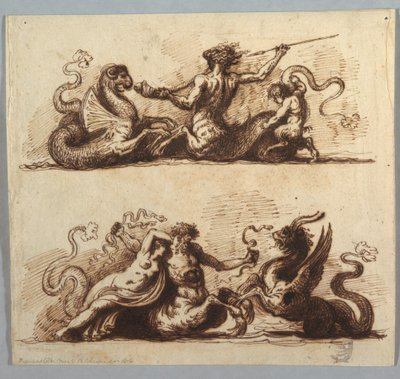 Bythos und Aphros von Felice Giani