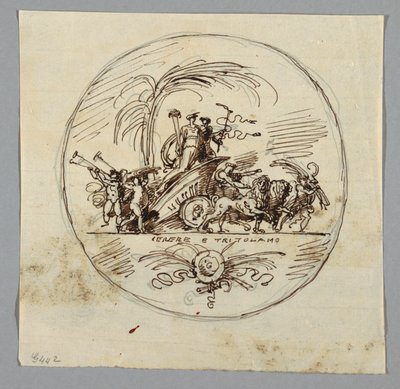 Ceres und Triptolemus von Felice Giani