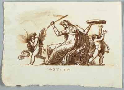 Keuschheit von Felice Giani