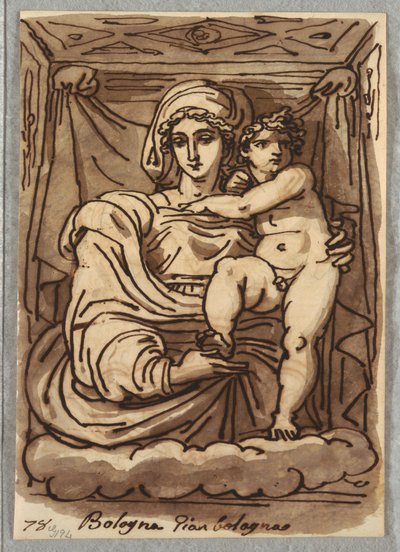 Madonna mit Kind von Felice Giani