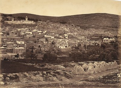 Panoramablick auf Nazareth, Israel von Félix Bonfils