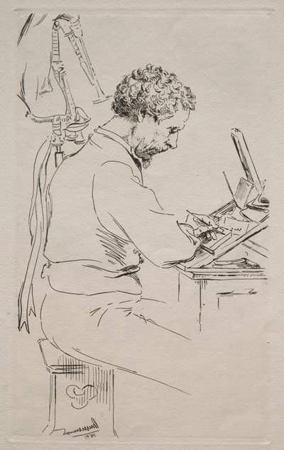 Charles Kean, 1871 von Felix Bracquemond