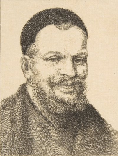 Porträt von Rabelais, 1868 von Felix Bracquemond