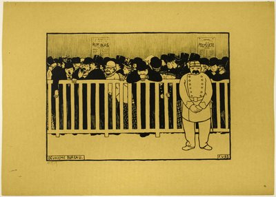 Kasse von Felix Edouard Vallotton