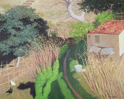 Haus und Schilf, ca. 1921-24 von Felix Edouard Vallotton