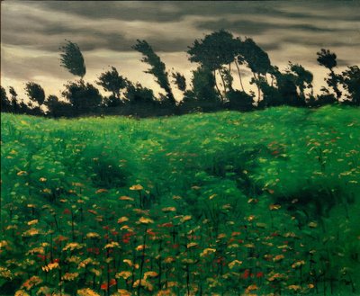 Das blühende Feld von Felix Edouard Vallotton