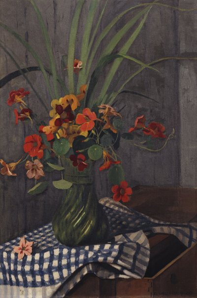 Kapuzinerkresse, 1920 von Felix Edouard Vallotton