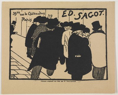 Druckliebhaber von Felix Edouard Vallotton