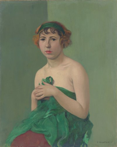 Das grüne Band, 1911 von Felix Edouard Vallotton