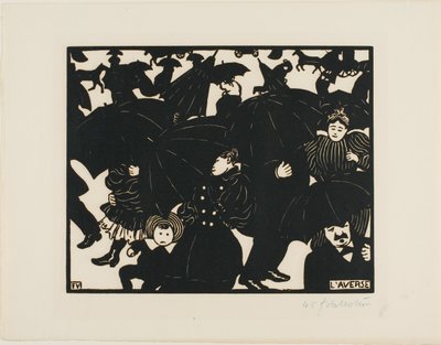 Der Schauer von Felix Edouard Vallotton