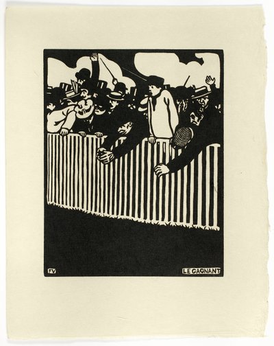 Der Gewinner von Felix Edouard Vallotton