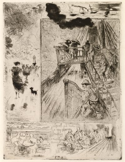 Die Überfahrt von Felix Hilaire Buhot