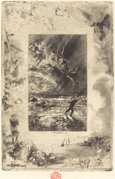 Le Criard von Felix Hilaire Buhot