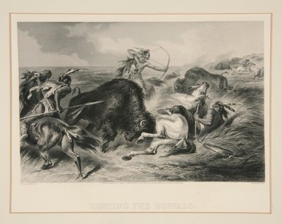 Die Büffeljagd von Felix O. C. Darley