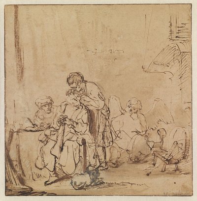 Die Heilung des Tobit von Ferdinand Bol