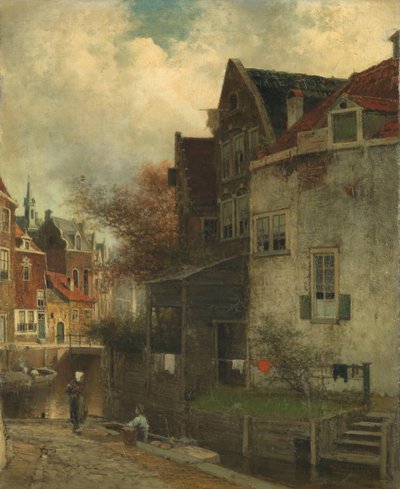 Stadtansicht von Ferdinand Carl Sierich