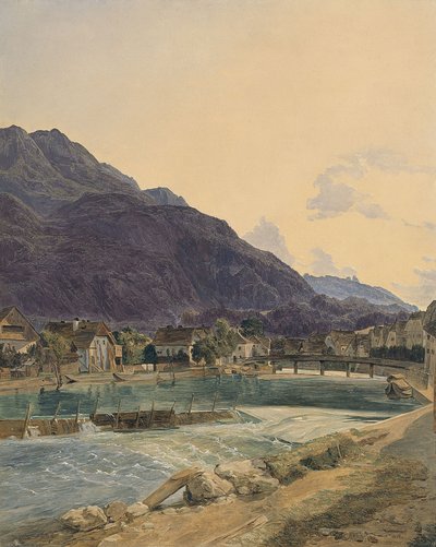 Bad Ischl, 1836 von Ferdinand Georg Waldmuller