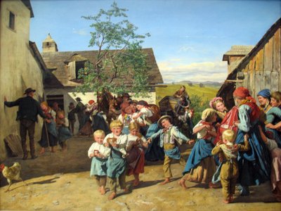 Rückkehr von der Kirchweih von Ferdinand Georg Waldmuller